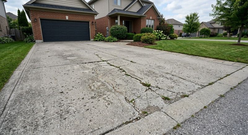 Concrete Driveway Repair in West Des Moines, IA