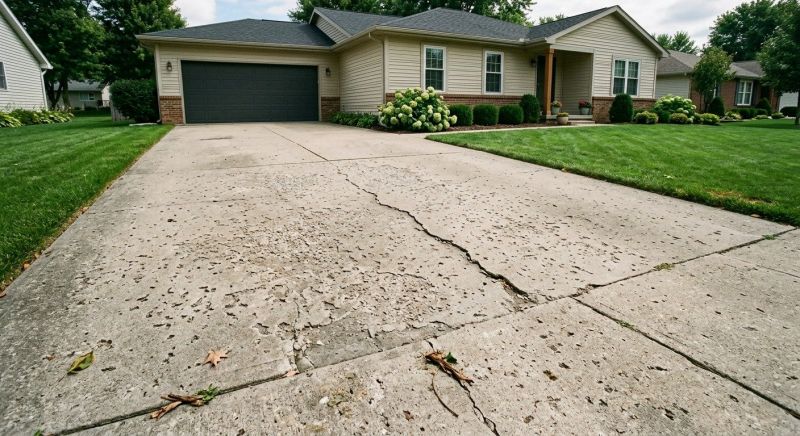 Driveway Spalling Repair in Des Moines, IA