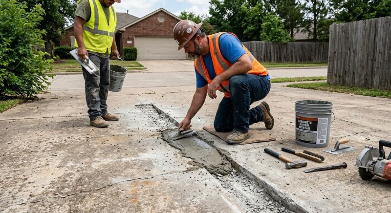 Garage Slab Repair in Corpus Christi, TX