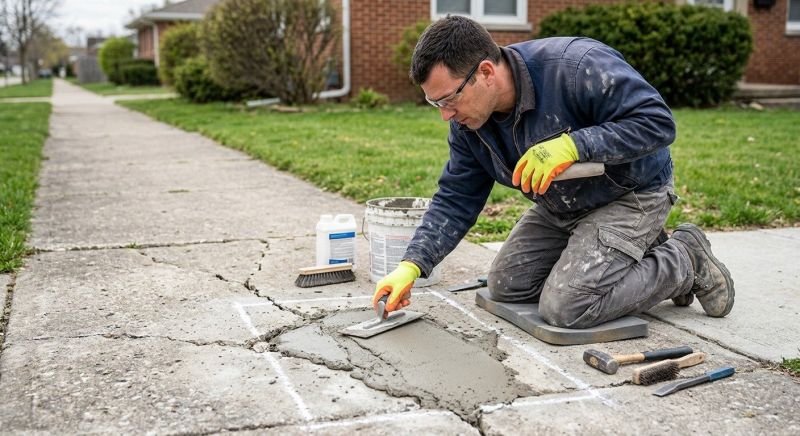Sidewalk Grinding in Des Moines, IA